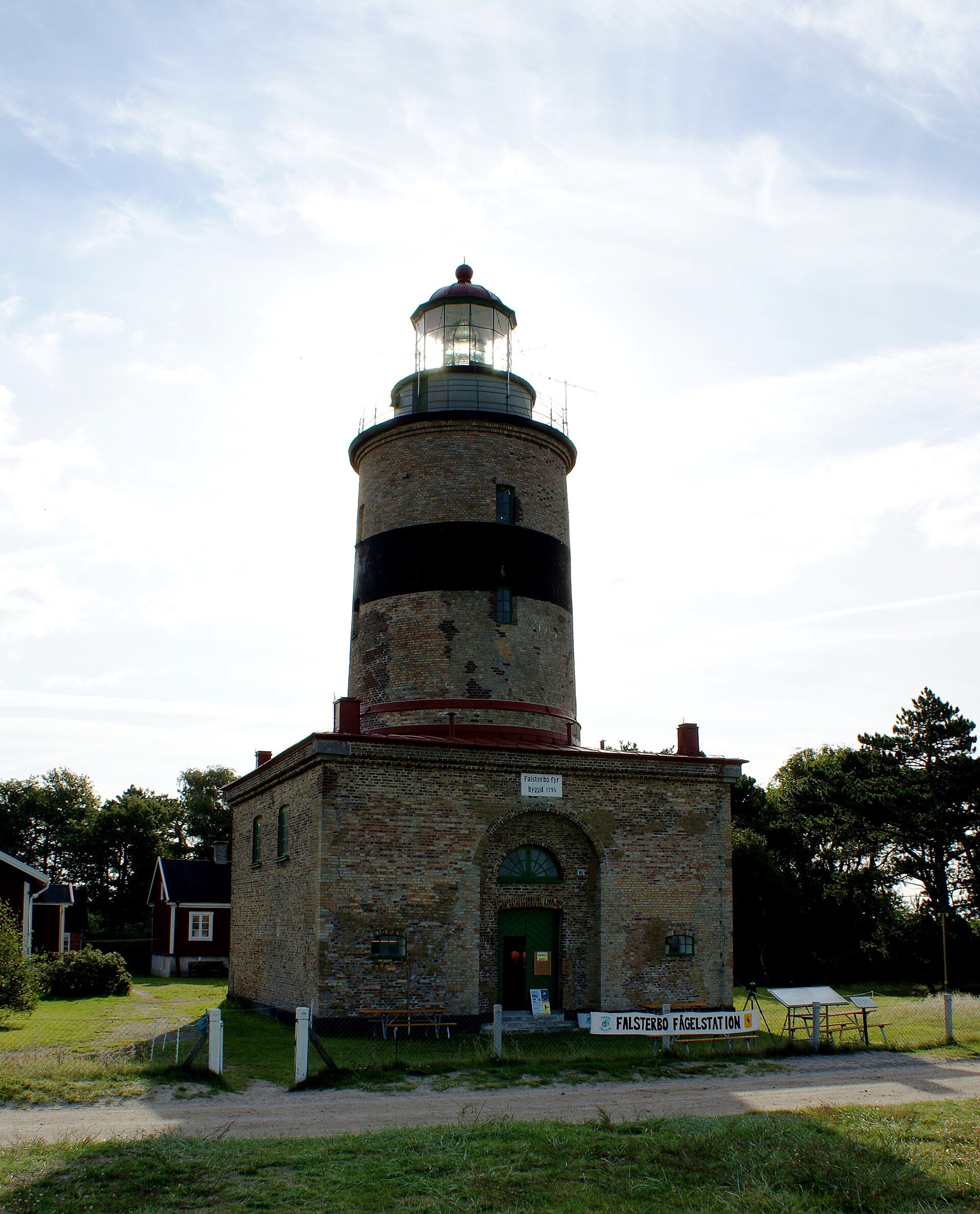 Falsterbo fyr, et muret tårn fra 1796