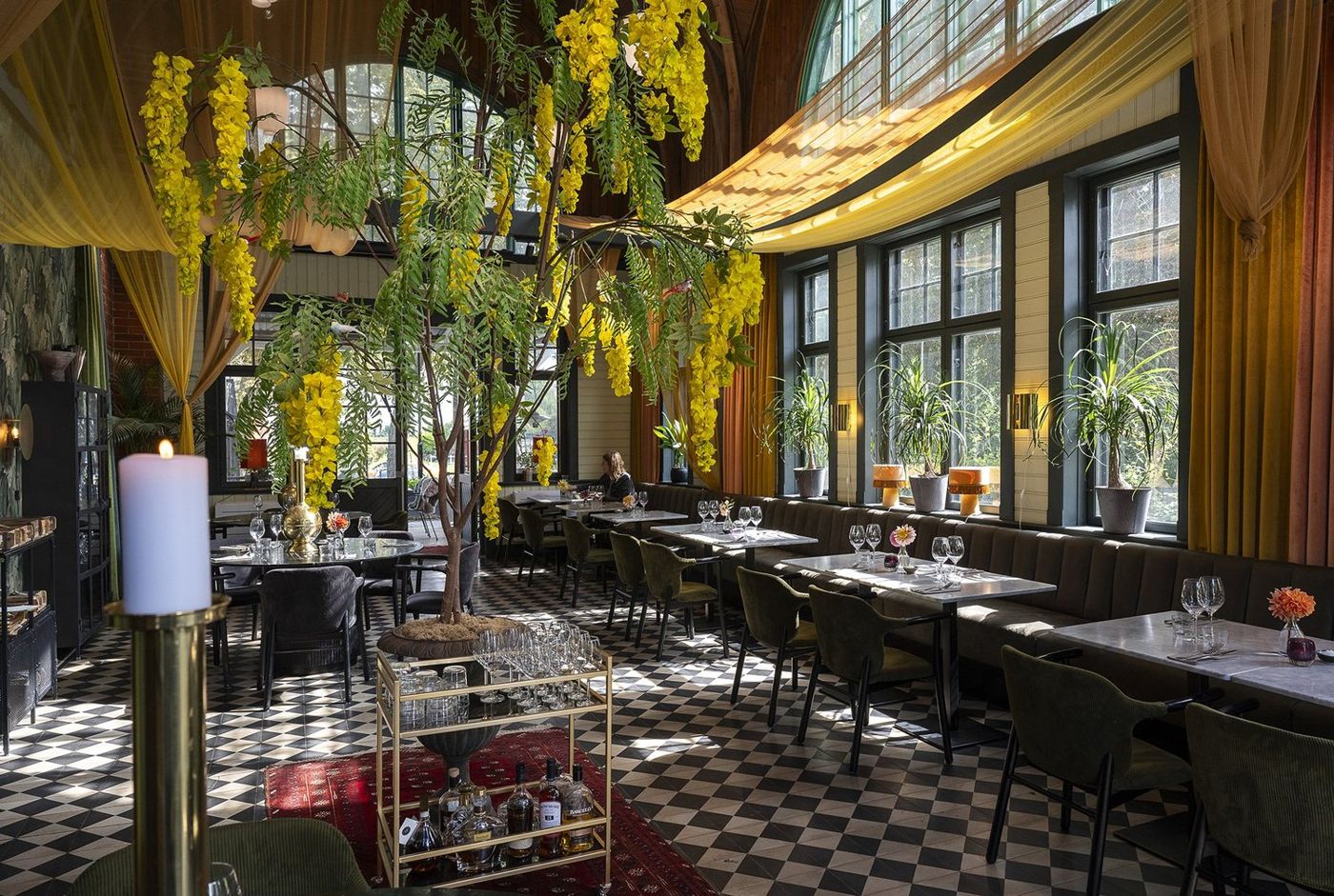 The dining room at Bjerreds Station