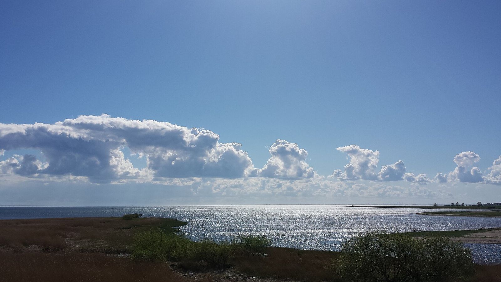 The mouth of Lödde å north of Bjärred